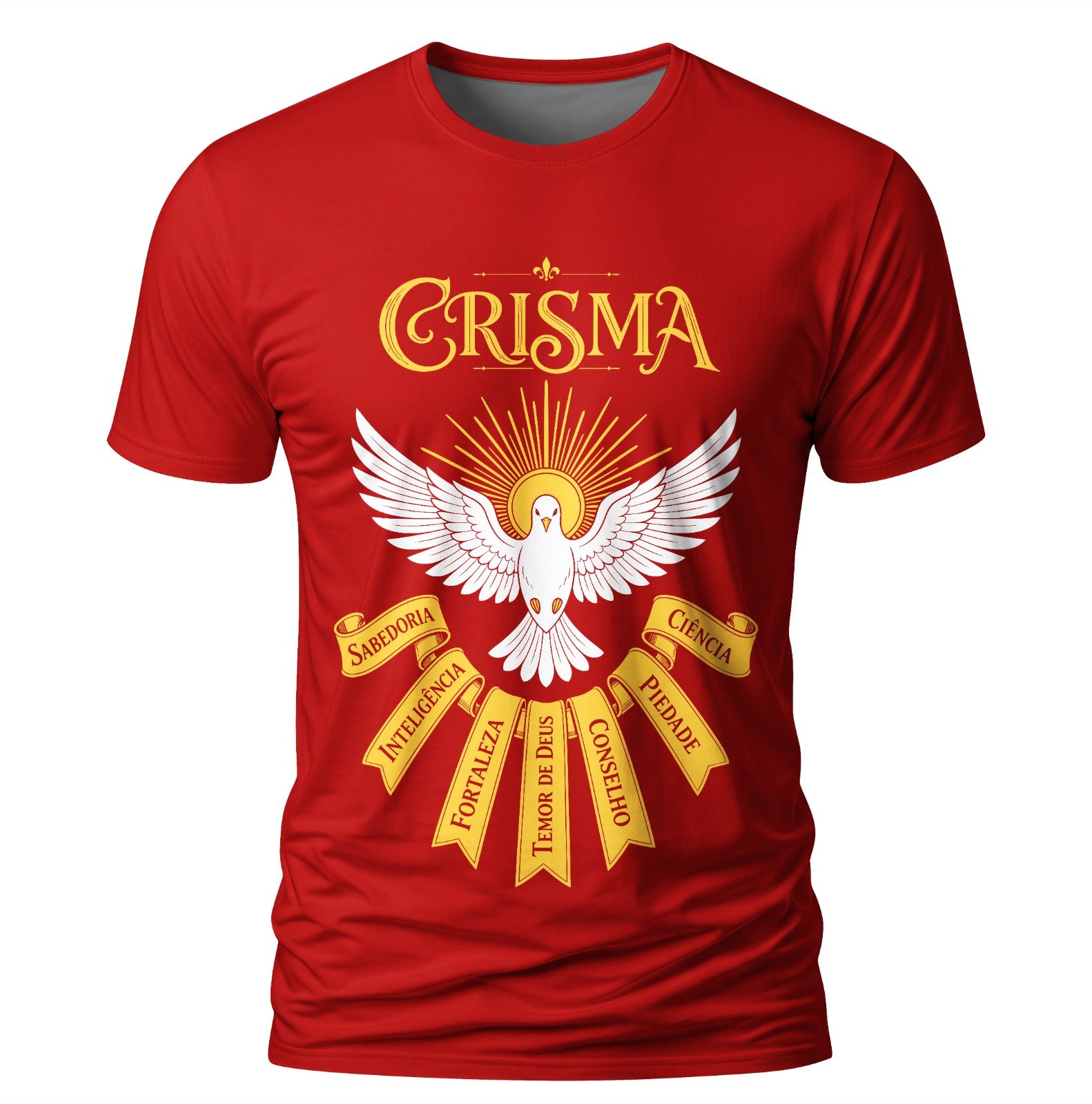 Arte: Crisma 03 – Arte Católica para Sublimação