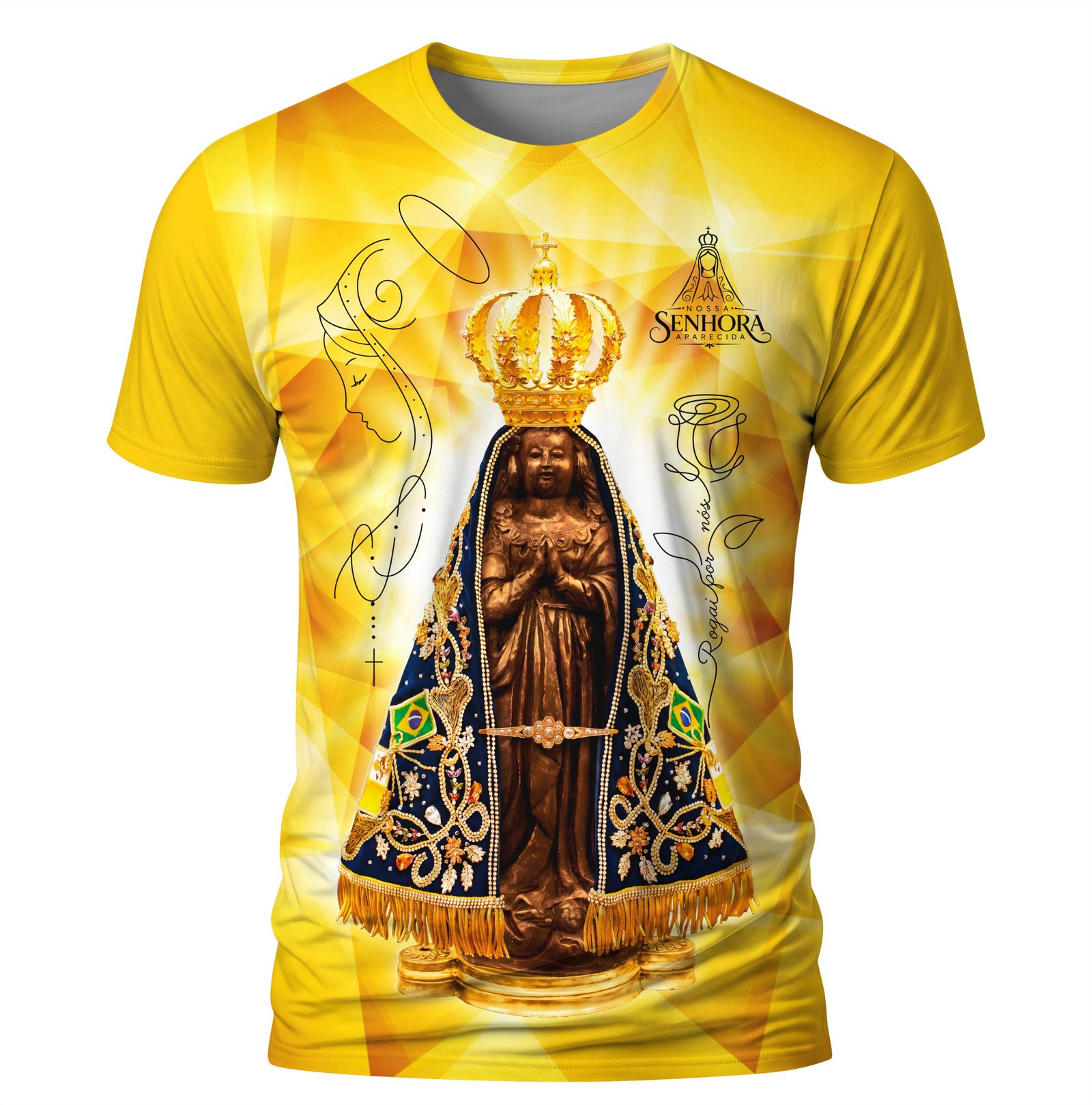 Arte: Nossa Senhora Aparecida 02 – Arte Católica para Sublimação
