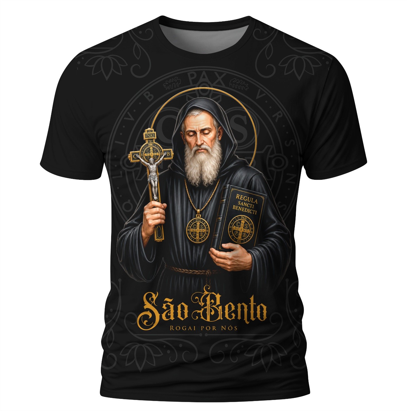 Arte: São Bento 06 – Arte Católica para Sublimação