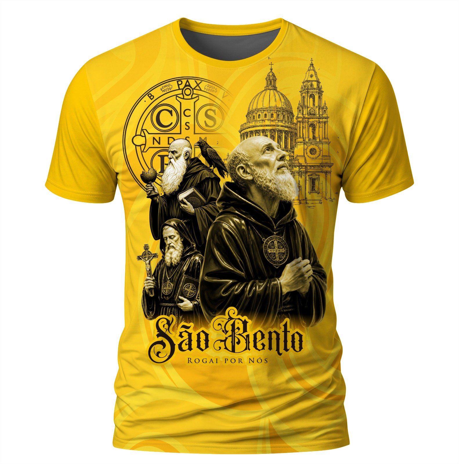 Arte: São Bento 13 – Arte Católica para Sublimação