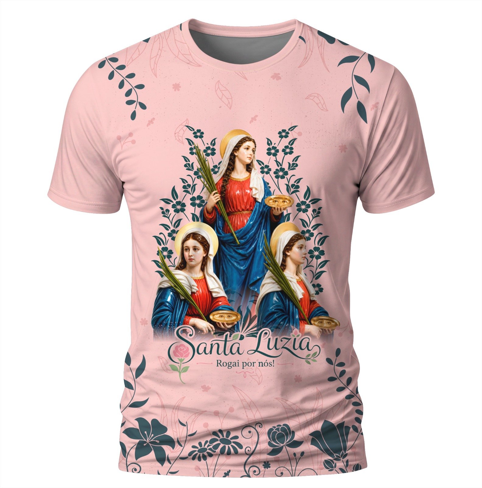 Arte: Santa Luzia 02 – Arte Católica para Sublimação