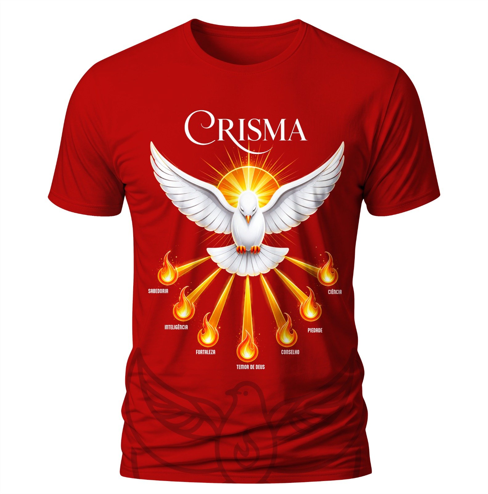 Arte: Crisma 02 – Arte Católica para Sublimação